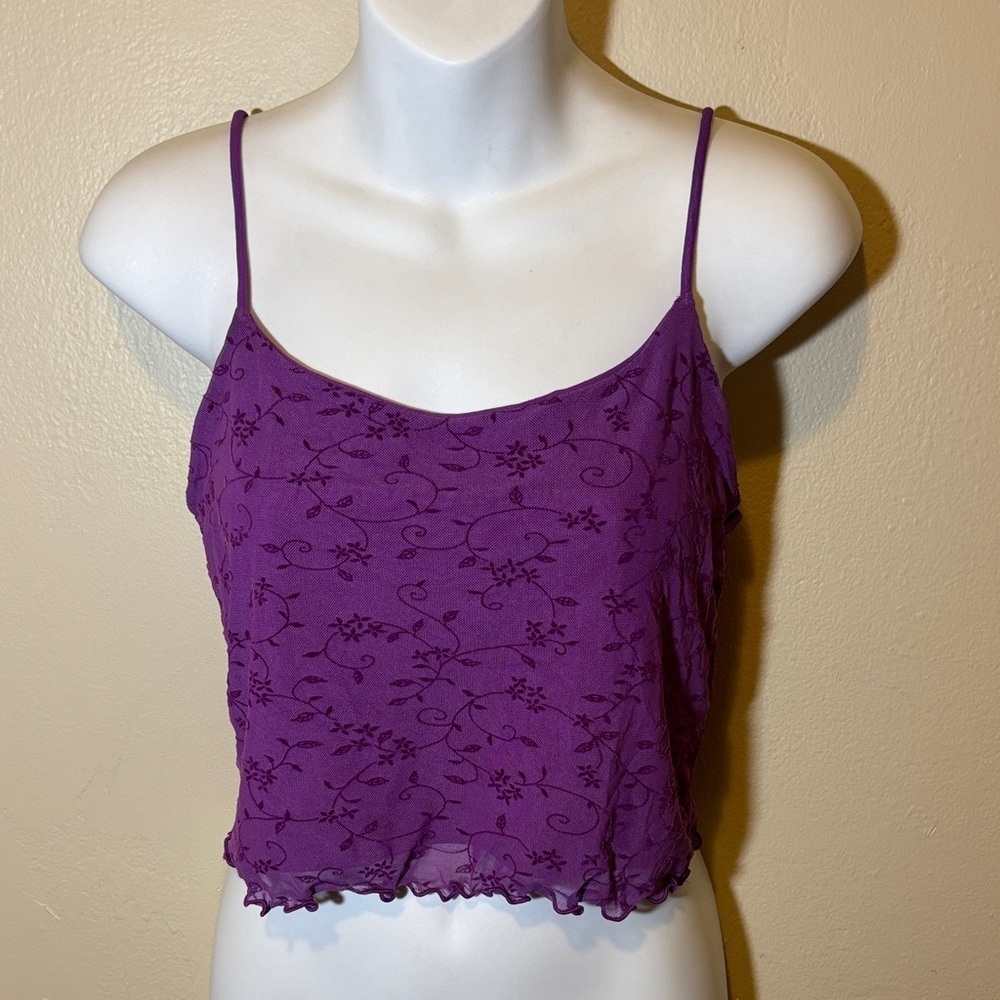 Urban Outfitters Violet Floral Camisole